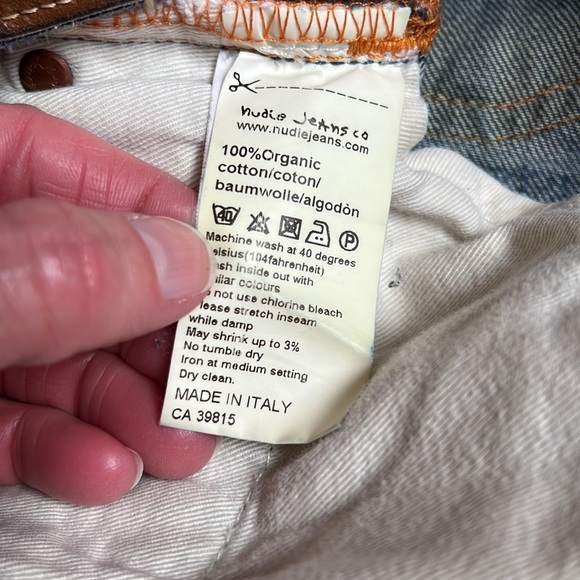 Nudie Buttonfly Easy Emil Jeans size 32/34 - Picture 9 of 13